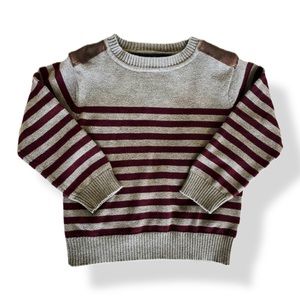 Fred & Flo 12-18m stripe knit sweater